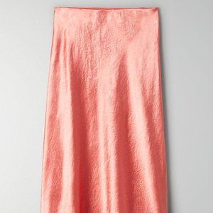 NWT Babaton Slip Skirt, Size 2, Pink